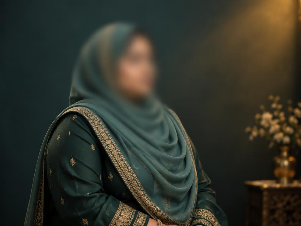 Privacy-protected profile portrait