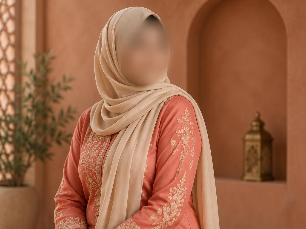 Privacy-protected profile portrait